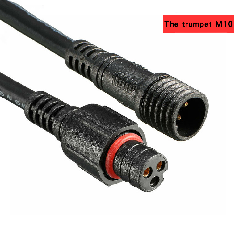 M10 Waterproof Connector 2Pin  - Outdoor Power Strip Weatherproof 评论和价格